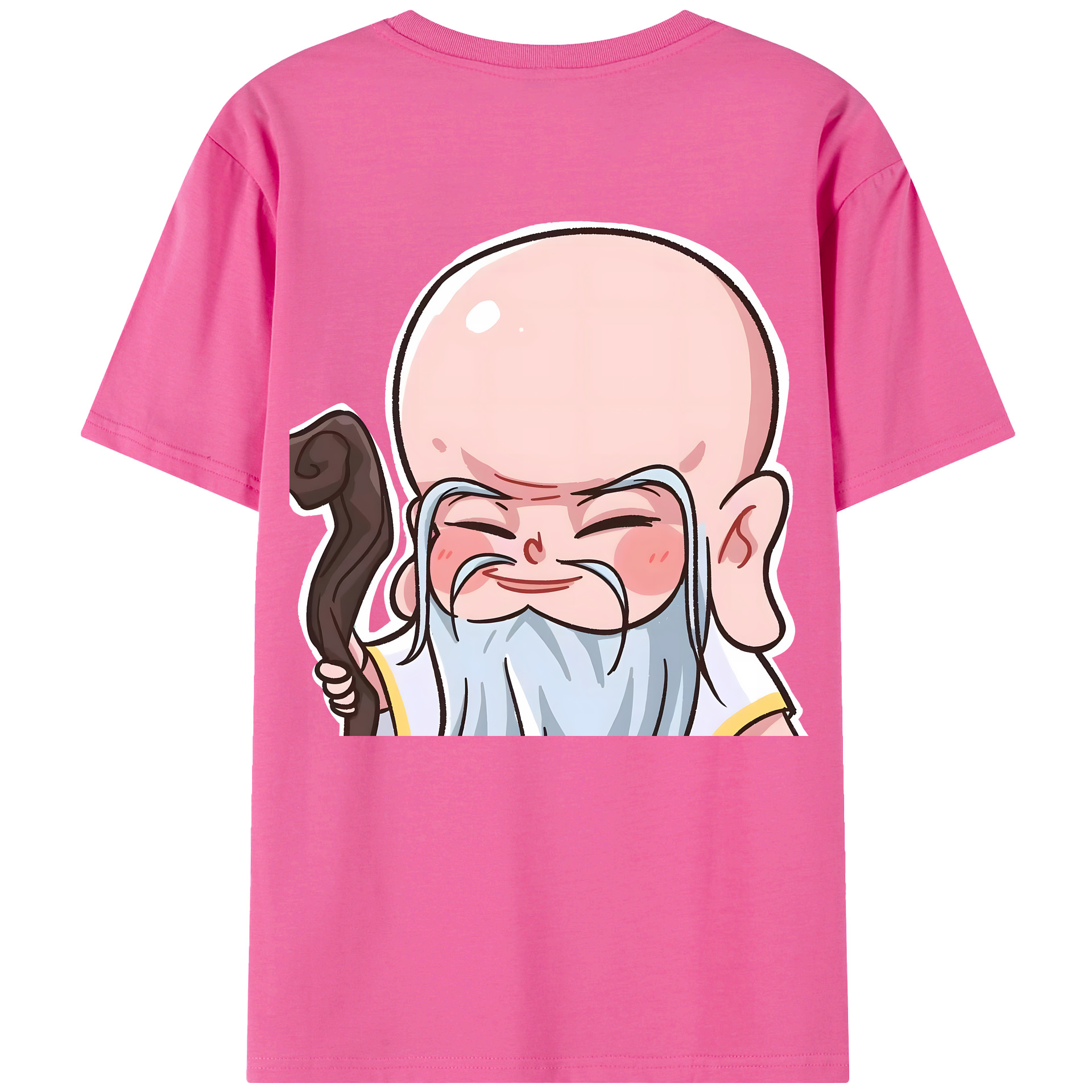 （画像用） Ne Zha 2 ナタ 魔童の大暴れ レディース半袖Tシャツ(バックプリント)